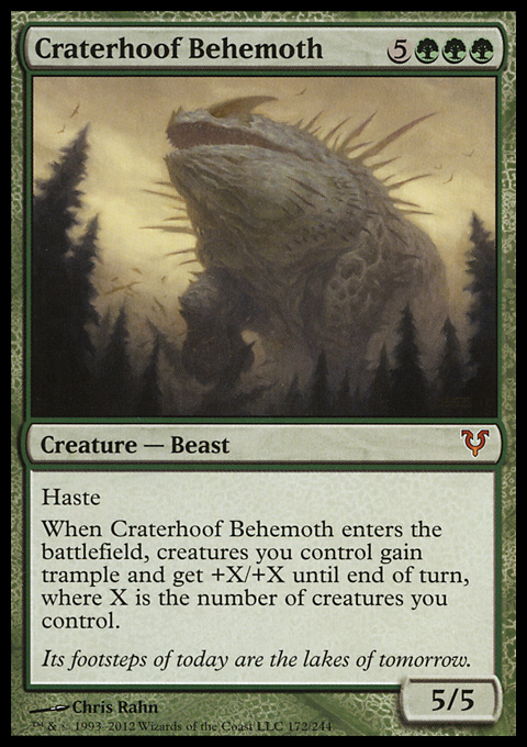 Craterhoof Behemoth